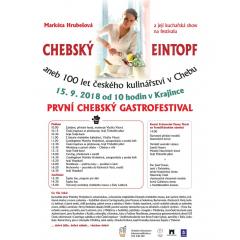Festival českého kulinářství v Chebu 2018