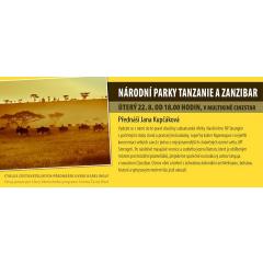 Národní parky Tanzanie a Zanzibar (přednáší Jana Kupčáková)