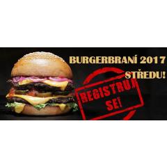 Burgerbraní 2017 - Soutěž v pojídání burger menu