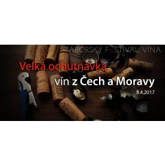Velká ochutnávka vín z Čech a Moravy