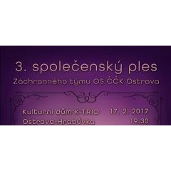 3. společenský ples Záchranného týmu ČČK Ostrava