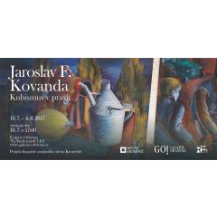 Vernisáž výstavy Jaroslava F. Kovandy "Kubismus v praxi"