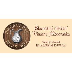 Moravská vinárna - slavnostní otevření