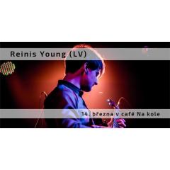 Reinis Young (LV) v café Na kole