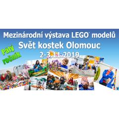 Mezinárodní Výstava LEGO modelů Svět kostek Olomouc 2019
