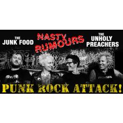 Nasty Rumours Unholy Preachers Junk Food - Punk rock attack!