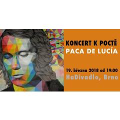 Koncert k poctě Paca de Lucía - Brno