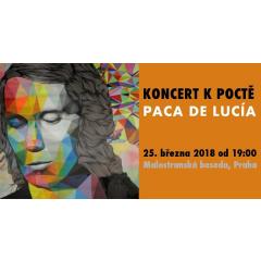 Koncert k poctě Paca de Lucía - Praha
