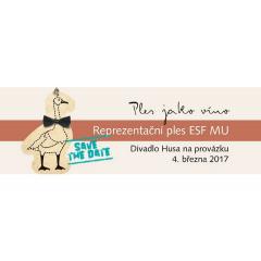 Reprezentační ples ESF MU 2017