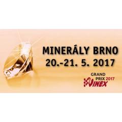 36. mezinárodní prodejní výstava Minerály Brno 2017