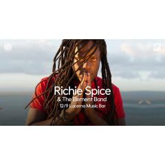 Richie Spice & The Element band live in Prague