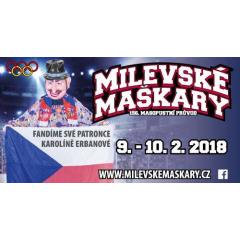 Masopustní průvod 2018 v Milevsku