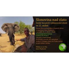 Přednáška Arthura F. Sniegona, zakladatele Save-Elephants