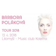 Barbora Poláková Tour 2018  koncert Litomyšl