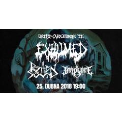 Grind Over Europe II - Exhumed, Rotten Sound, Implore