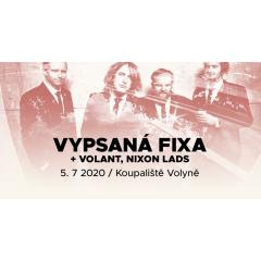 Vypsaná Fixa, Volant a Nixon Lads | Koupaliště Volyně