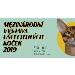 Mezinárodní výstava koček Kutná Hora 2019