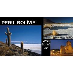 Peru, Bolivie, Antiplano, stereo show cestovatele Mateje Bohace.