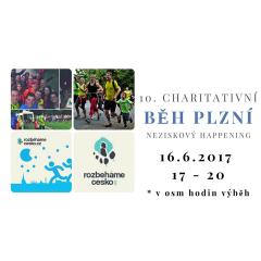 10. Charitativní běh Plzní 2017