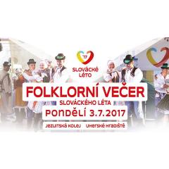 Folklórní večer Slováckého léta