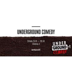 Stand up show Underground Comedy v Containallu