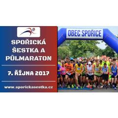 Spořická šestka a půlmaraton 2017