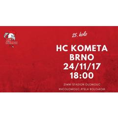 25. kolo: HC Olomouc – HC Kometa Brno
