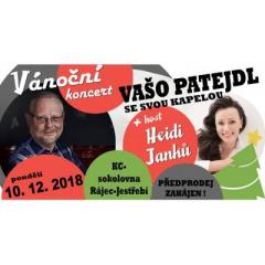 Vánoční koncert - Vašo Patejdl s kapelou a Heidi Janků