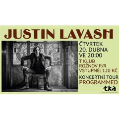 Justin Lavash - koncert v Rožnově p/R