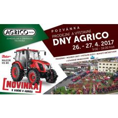 Prodejní a výstavní dny Agrico 2017