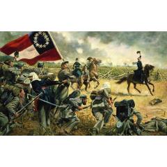 Jarní výcvik konfederačních vojsk
