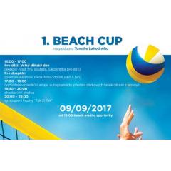 První ročník Beach Cupu na podporu Tomáše Lahodného