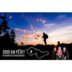 3600 km pěšky po hranicích Československa