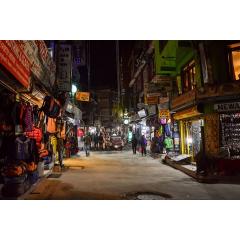 Thamel bazar - Himalájský předvánoční trh