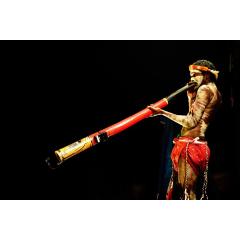Setkání hráčů didgeridoo a brumlí na Hlubině