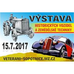 Výstava historických vozidel a zemědělské techniky 2017