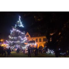 Rozsvícení vánočního stromu Hrušovany nad Jevišovkou
