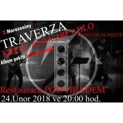 Traverza - Křest alba Zrcadlo - restaurace Pod Hradem Brumov