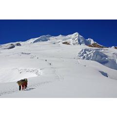 Nepál cesta k hoře Mera peak 6461m n. m