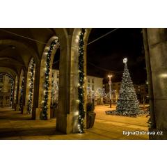 Rozsvícení vánoční výzdoby na Prokešově náměstí