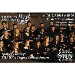 „Dúlra“ – Společný koncert VUS UK a Trinity College Singers