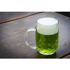 Zelené pivo Lišák na Zelený čtvrtek v Magnetu 2018