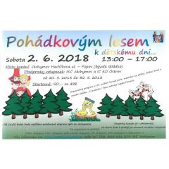 Den dětí v Jáchymově Pohádkový les 2018