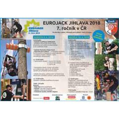 EUROJACK JIHLAVA 2018 - mistrovství Evropy v dřevorubeckém sportu