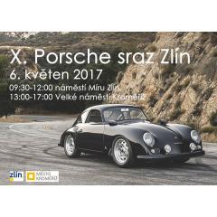 X. Porsche sraz Zlín 2017