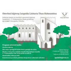 Otevření hájovny Leopolda Linharta Thun Hohensteina
