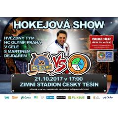 Hokejová show s HC Olymp Praha