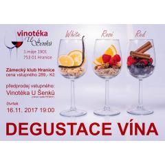 Degustace vína 2017
