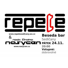 Koncert Nasycen + Repete