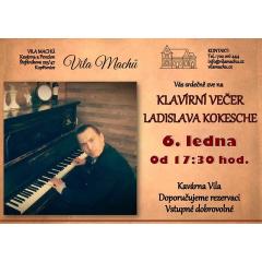 Klavírní večer Ladislava Kokesche